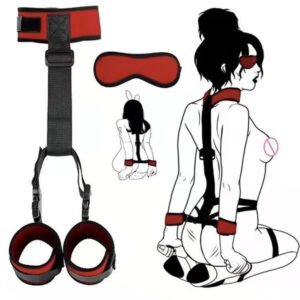 Neck & Wrist Behind The Back BDSM Restraints