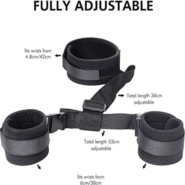 Neck & Wrist Behind The Back BDSM Restraints