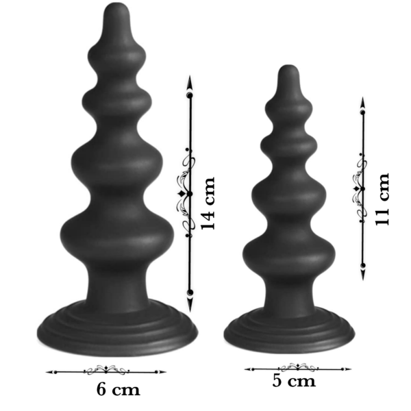 Premium Silicone Suction Anal Tower