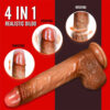 Pro-gasm Heating Premium Thrusting 360° Vibrating Dildo