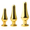 Royal Gold Butt Plug Set