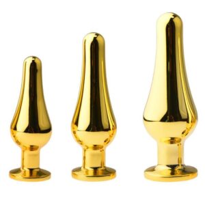 Royal Gold Butt Plug Set