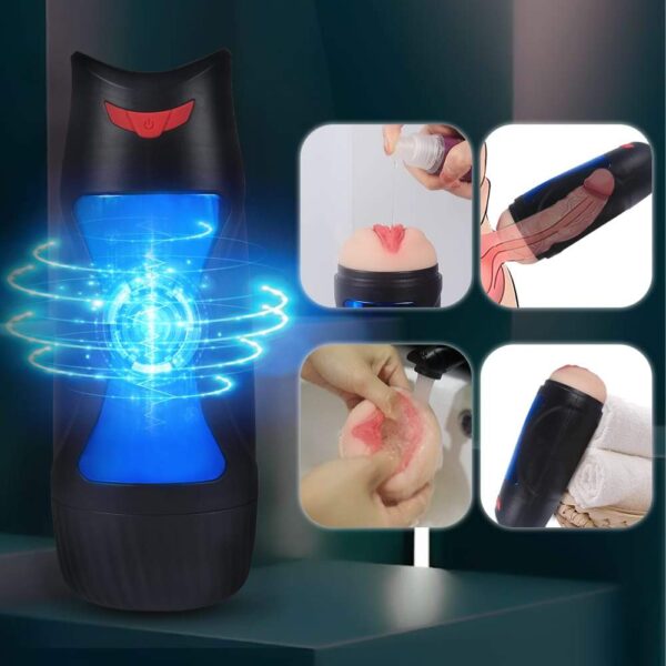 Max-Rapture Bio-Air Vibrating Stimulator: Masturbator
