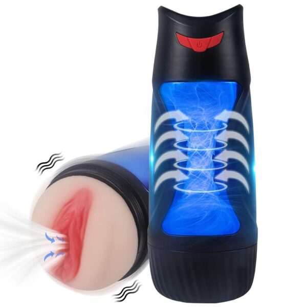 Max-Rapture Bio-Air Vibrating Stimulator: Masturbator