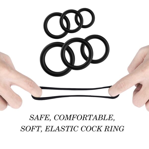 Lord Of The Rings Cock Ring Set (X6 rings included)