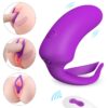 The Climax® Couples Vibrator (Purple)